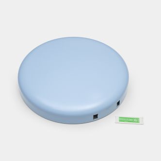 Lid NewIcon Step on Trash Can 8 gallon (30L) - Dreamy Blue