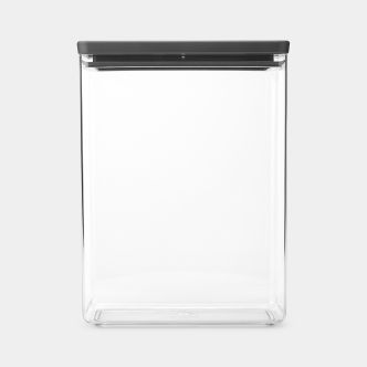 Stackable Canister 5.4 litre - Tasty+ - Dark Gray