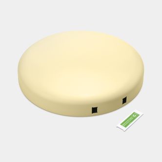 Couvercle NewIcon poubelle à pédale 30 litres - Mellow Yellow