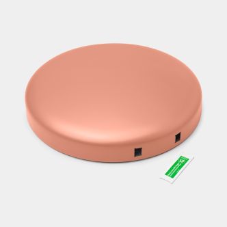 Lid NewIcon Step on Trash Can 8 gallon (30L) - Warm Copper