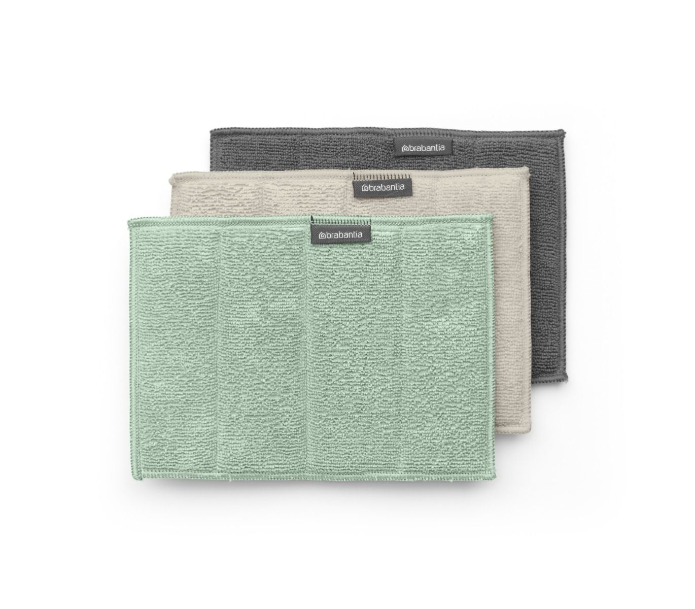 Microfibre Cleaning Pads Set of 3 - Mixed
