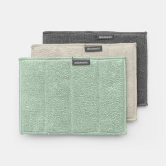 Pads de nettoyage en microfibre Set de 3 - Mixed
