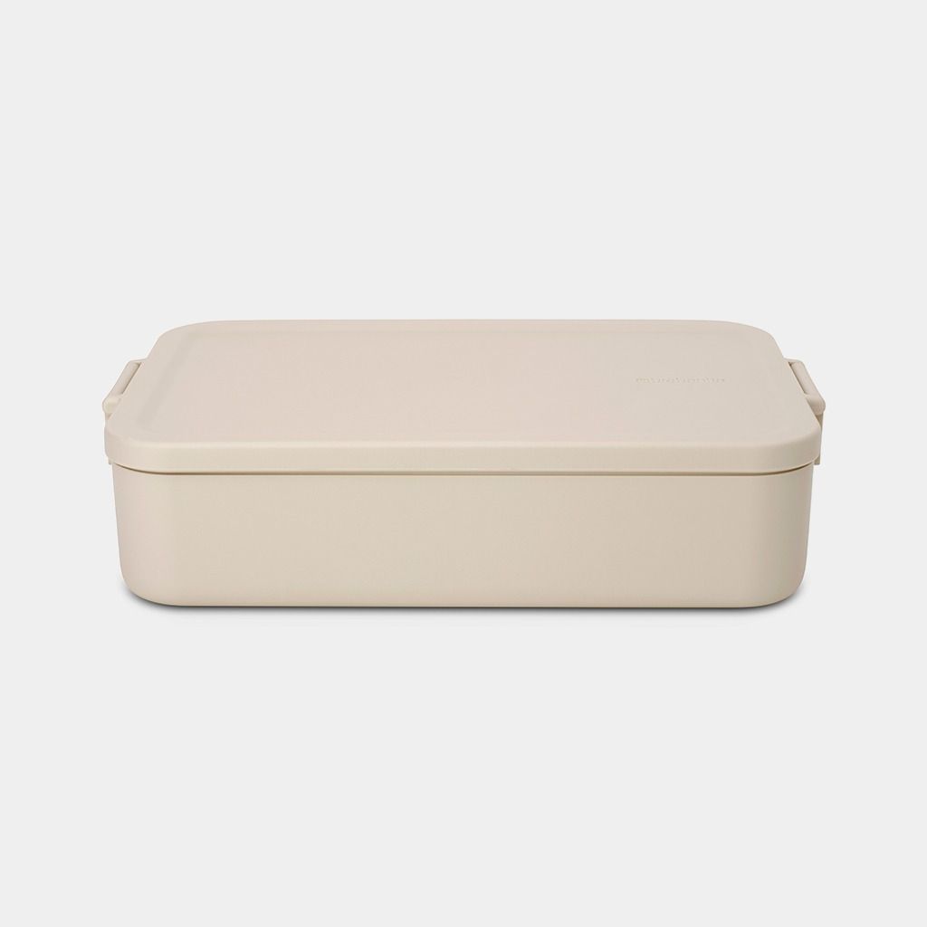 Make & Take Bento-Lunchbox Groß, Kunststoff - Soft Beige