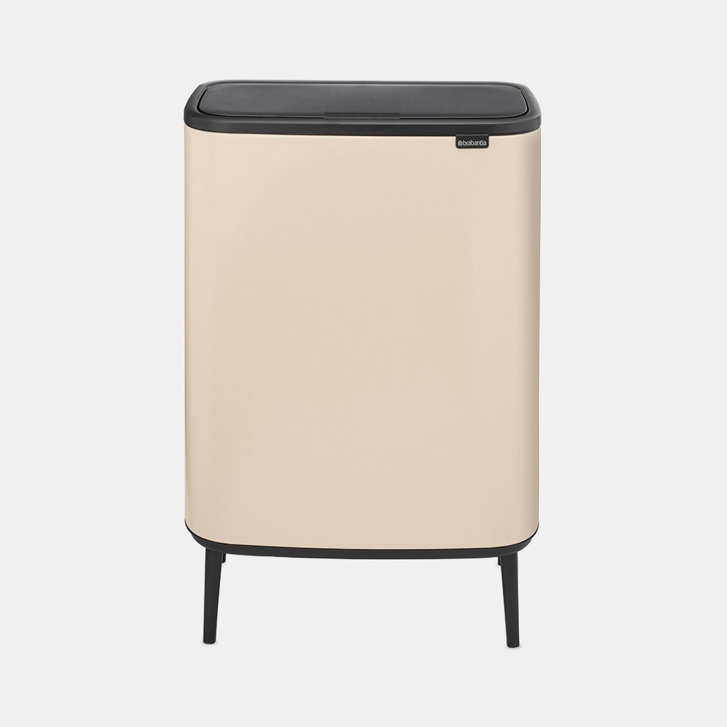 Bo Touch Bin Hi 2 x 30 litre - Soft Beige