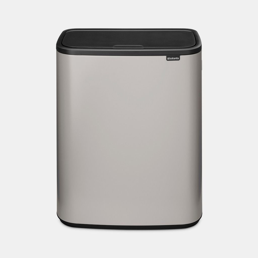 Bo Touch Trash Can 2 x 8 gallon (2x30L) - Soft Gray