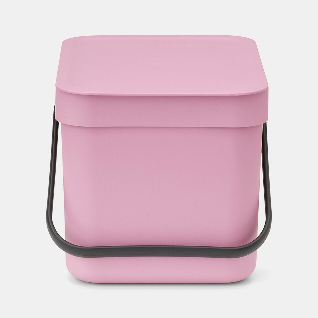 Sort & Go Waste Bin 6 litre - Lilac Pink