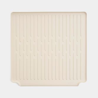 Schale faltbares Abtropfgestell, Groß Soft Beige
