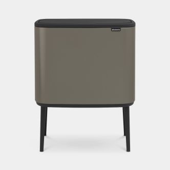 Bo Touch Bin 36 litre - Platinum