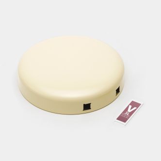 Lid NewIcon Step on Trash Can 0.8 gallon (3L) - Almond