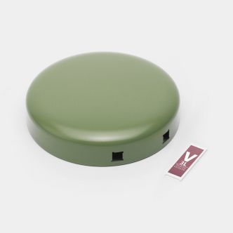 Lid NewIcon Step on Trash Can 0.8 gallon (3L) - Moss Green