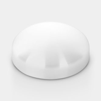 Lid Pedal Bin Retro 3 litre, Ø17cm - Brilliant Steel