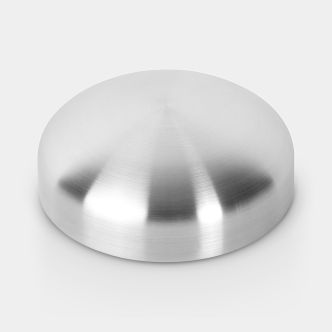 Deckel Retro Bin 5 Liter, Ø20.5cm - Matt Steel