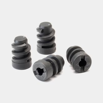 Verstelbare doppen voor Bo Touch Bin 4 stuks - Grey