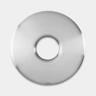 Couvercle corbeille à linge, 50 litres Ø38.3cm - Matt Steel