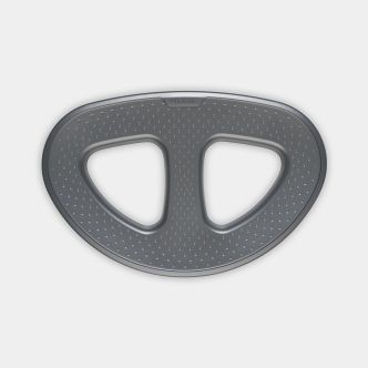 Laundry Trash Can Lid, 1.3 gallon (5L), Selector Gray