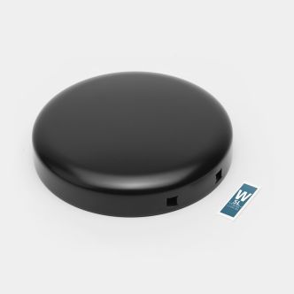 Deksel NewIcon pedaalemmer 5 liter - Matt Black