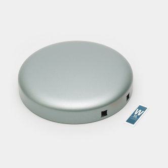 Lid NewIcon Step on Trash Can 1.3 gallon (5L)  -  Metallic Mint