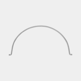 Asa para cubo interior de metal 230mm - Galvanized