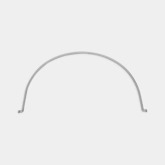 Greep kunststof binnenemmer 5 liter - Galvanized