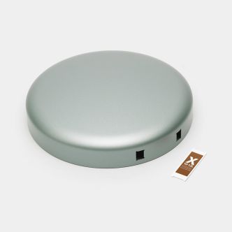 Lid NewIcon Step on Trash Can 3.2 gallon (12L) - Metallic Mint