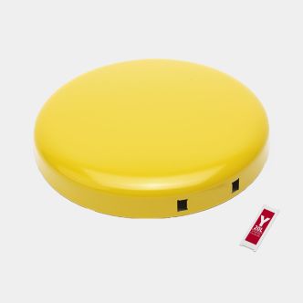 Lid NewIcon Step on Trash Can 5.3 gallon (20L) - Daisy Yellow