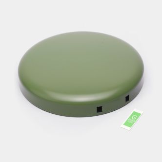 Couvercle NewIcon poubelle à pédale 30 litres - Moss Green