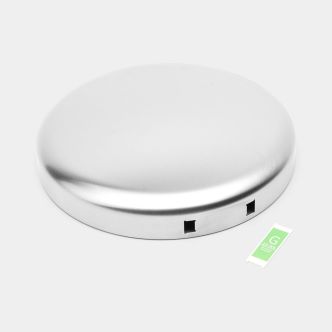 Deckel NewIcon Treteimer 30 Liter - Matt Steel