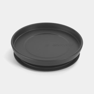 Tapa para bote de cristal apilable Dark Grey