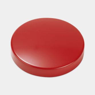 Couvercle boîte, bas Ø11cm - Passion Red