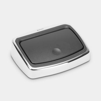 Deksel Touch Bin 10 liter - Brilliant Steel