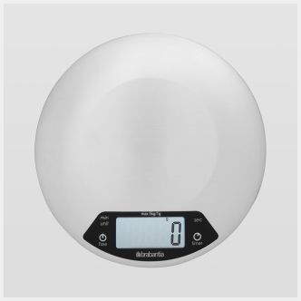 Kitchen Scales Matte Steel