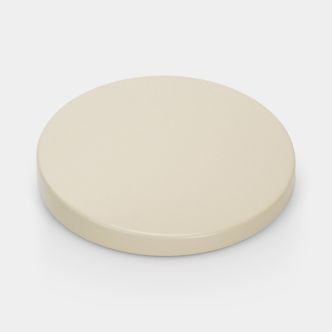 Lid Pedal Bin Silent 12 litre, Ø 25cm - Almond