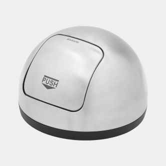 Couvercle Push Bin 60 litres - Matt Steel