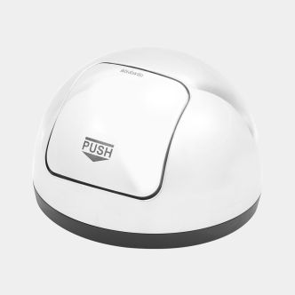 Lid Push Trash Can 16 gallon (60L) - Brilliant Steel