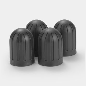 Foot Caps Ø22mm, Set of 4 - Grey