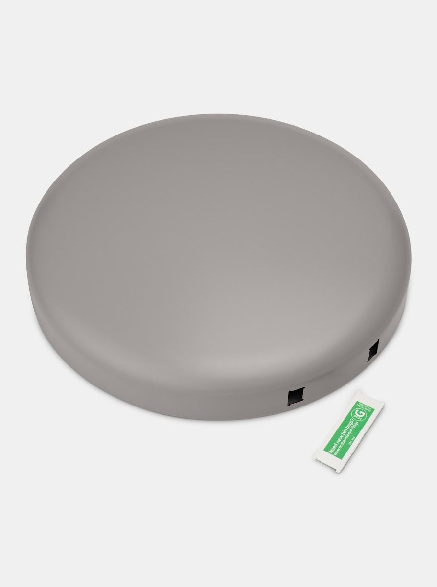 Deksel NewIcon pedaalemmer 30 liter - Soft Beige