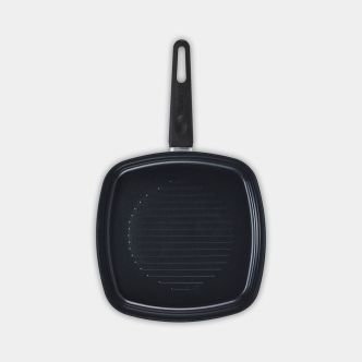 Indu+ Grill Pan 26 cm, Non-Stick - Light Grey