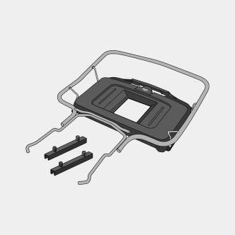 Inklapbare stoomunithouder Black