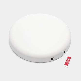 Lid NewIcon Step on Trash Can 5.3 gallon (20L) - Mineral Eternal White