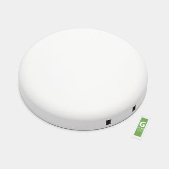 Lid NewIcon Step on Trash Can 8 gallon (30L) - Mineral Eternal White