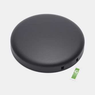 Lid NewIcon Step on Trash Can 8 gallon (30L) - Mineral Infinite Gray