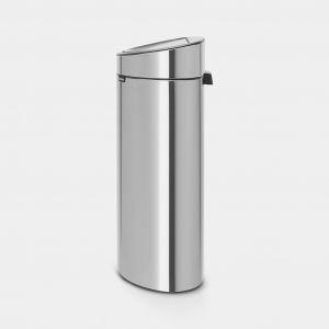 Touch Bin New Recycle 23 + 10 litri - Matt Steel