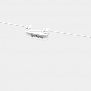 Clothes Line Set 12 metres - White