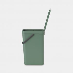 Sort & Go Waste Bin 16 litre - Fir Green