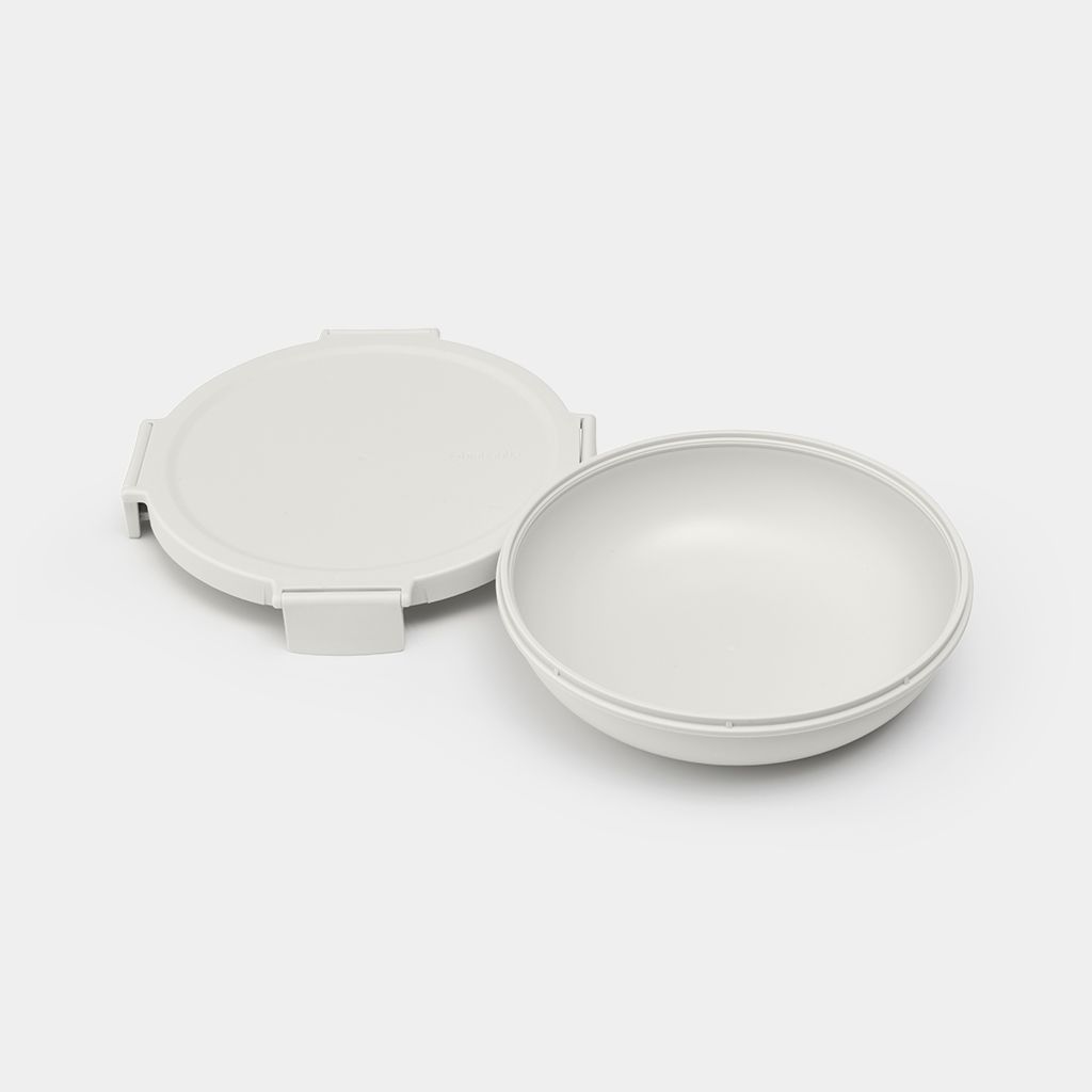 Make & Take Lunch Bowl 1L, Plastic - Light Grey