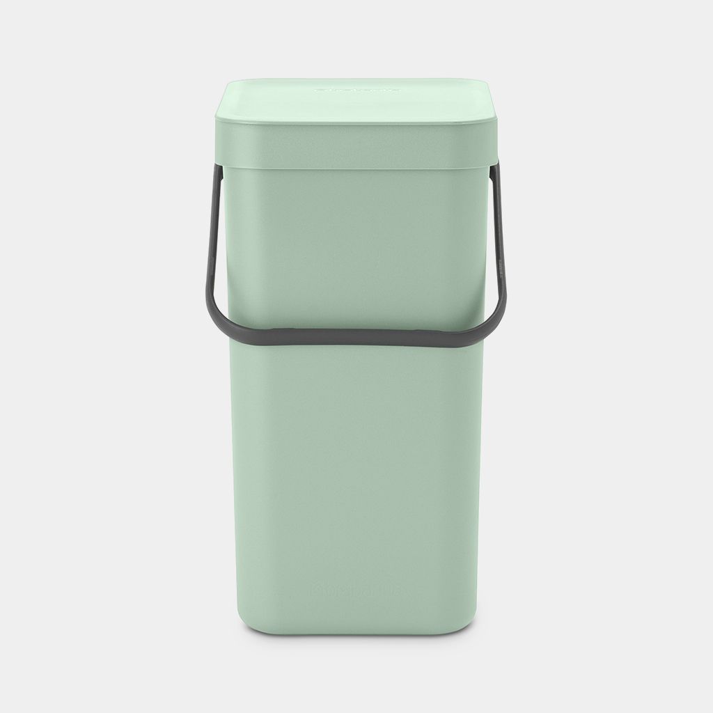 Sort & Go Waste Bin 12 litre - Jade Green