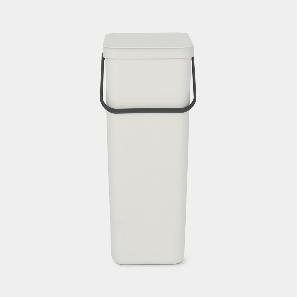Sort & Go Recycle Bin 40 litre - Light Grey