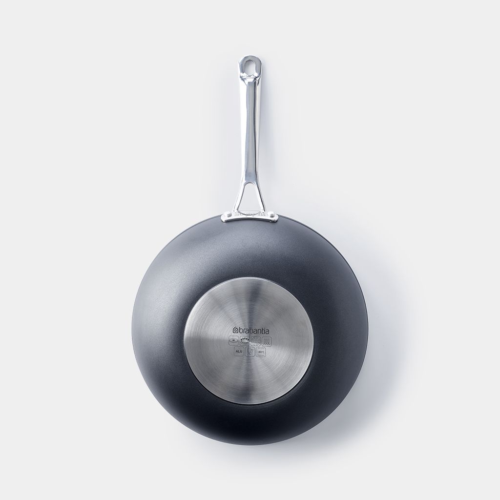 Balance Wokpan 28 cm, anti-aanbaklaag - Matt Black