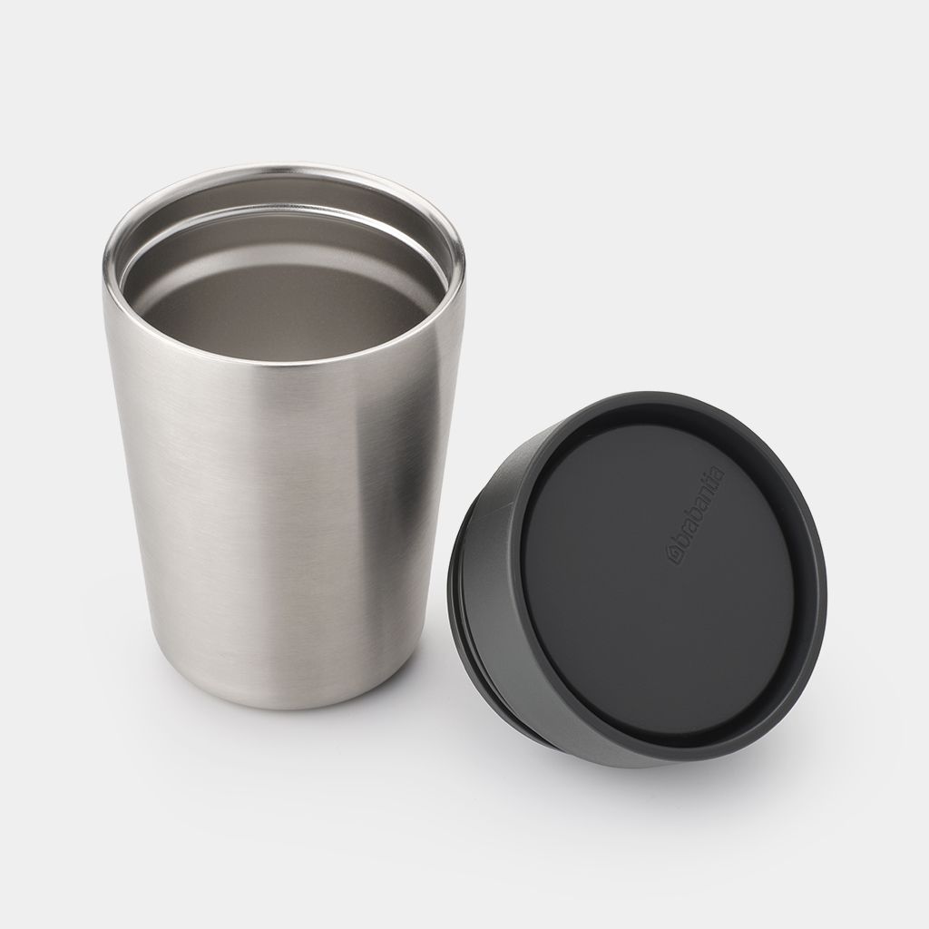 Make & Take Bicchiere termico 0,2 litri - Dark Grey