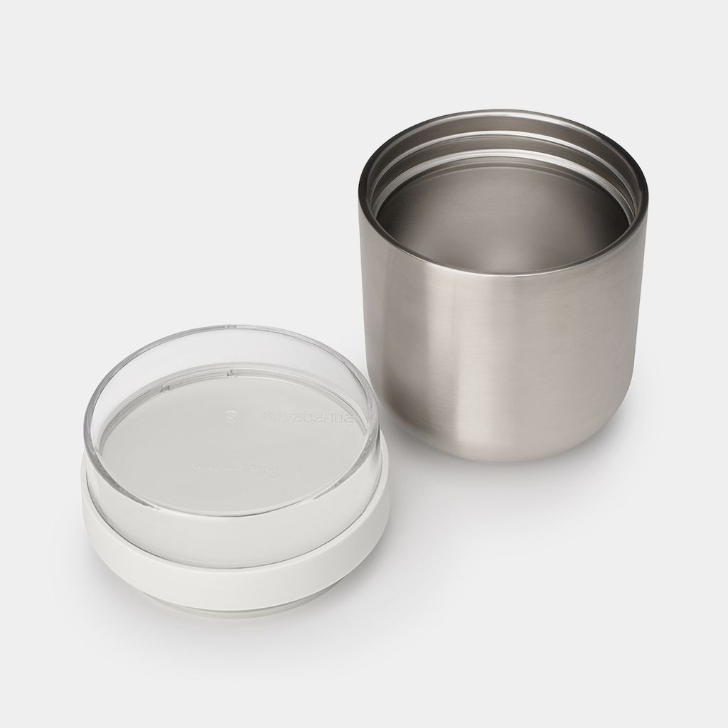 Pot à encas isotherme Make & Take 0,5 litre - Light Grey